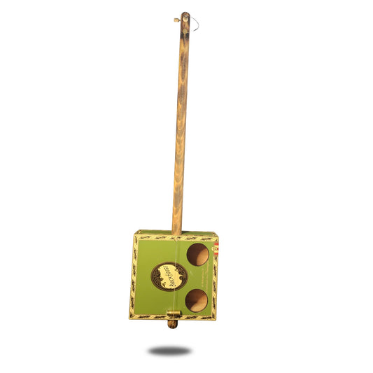 "Greenhouse" Regular Cigar Box Bullet Banjo