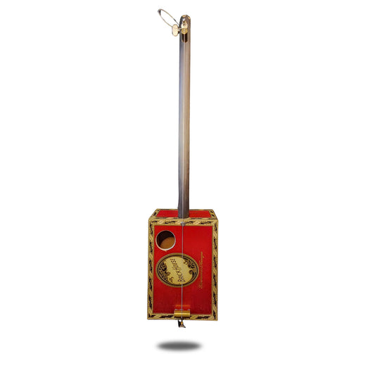 "Brick Slab" Mini Cigar Box Bullet Banjo
