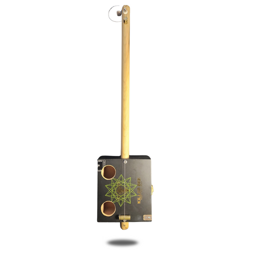 "Killer Bee" Mini Cigar Box Bullet Banjo