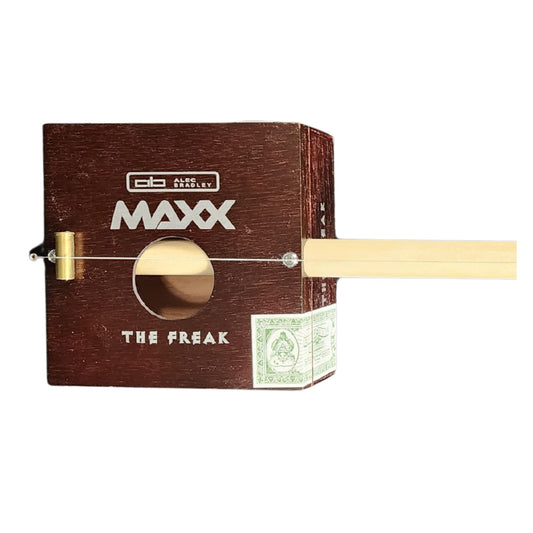 "Mad Maxx" Mini Cigar Box Bullet Banjo