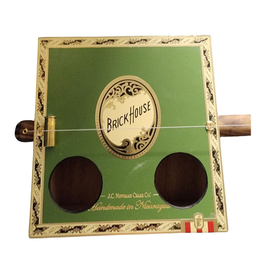 "Greenhouse" Regular Cigar Box Bullet Banjo