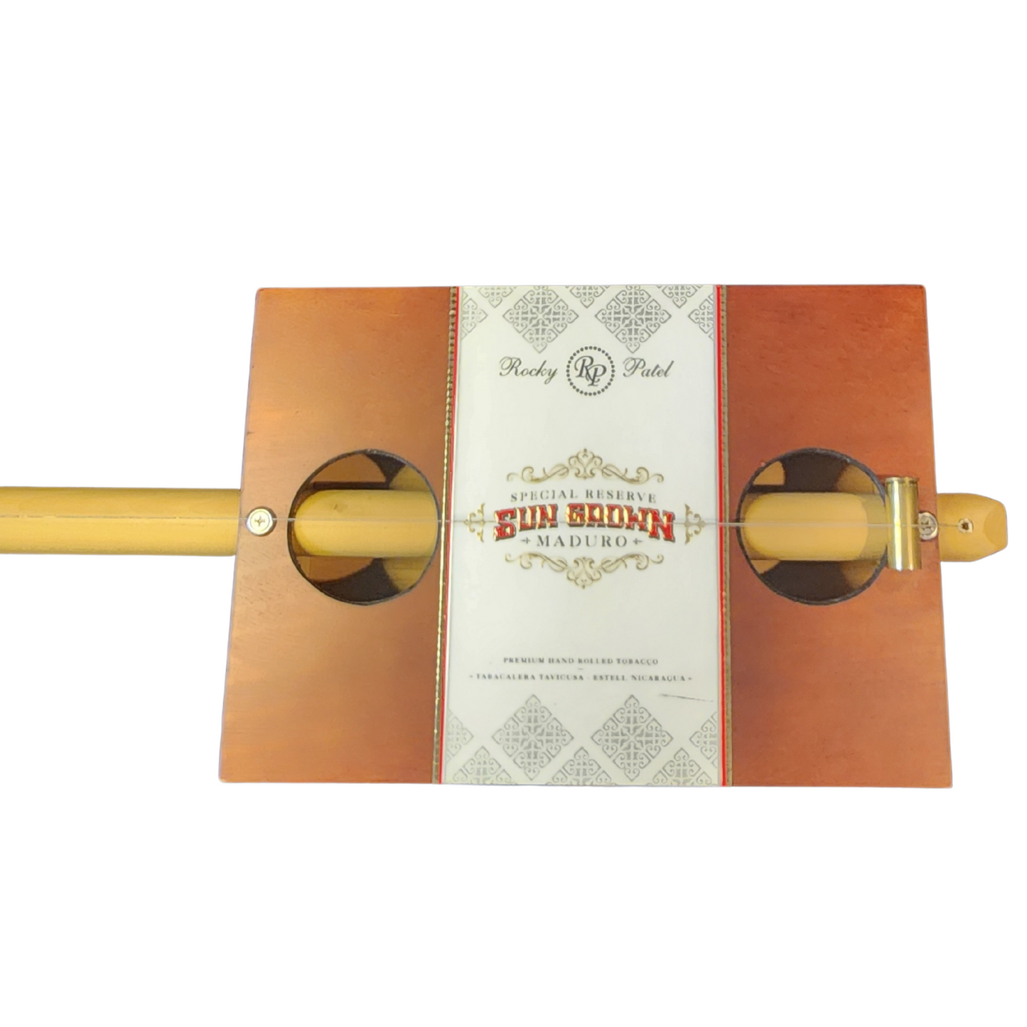 "Sun Grown" Regular Cigar Box Banjo