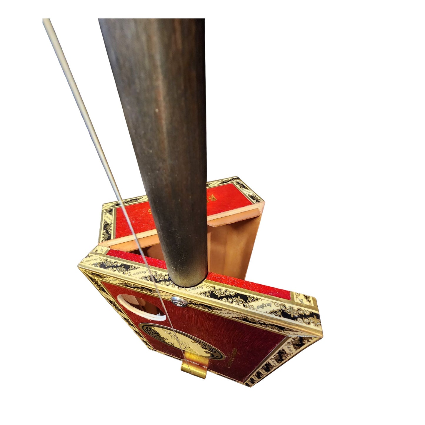 "Brick Slab" Mini Cigar Box Bullet Banjo