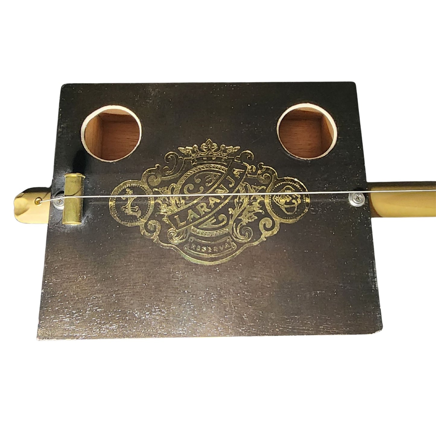 "Gold Stamp" Regular Cigar Box Bullet Banjo