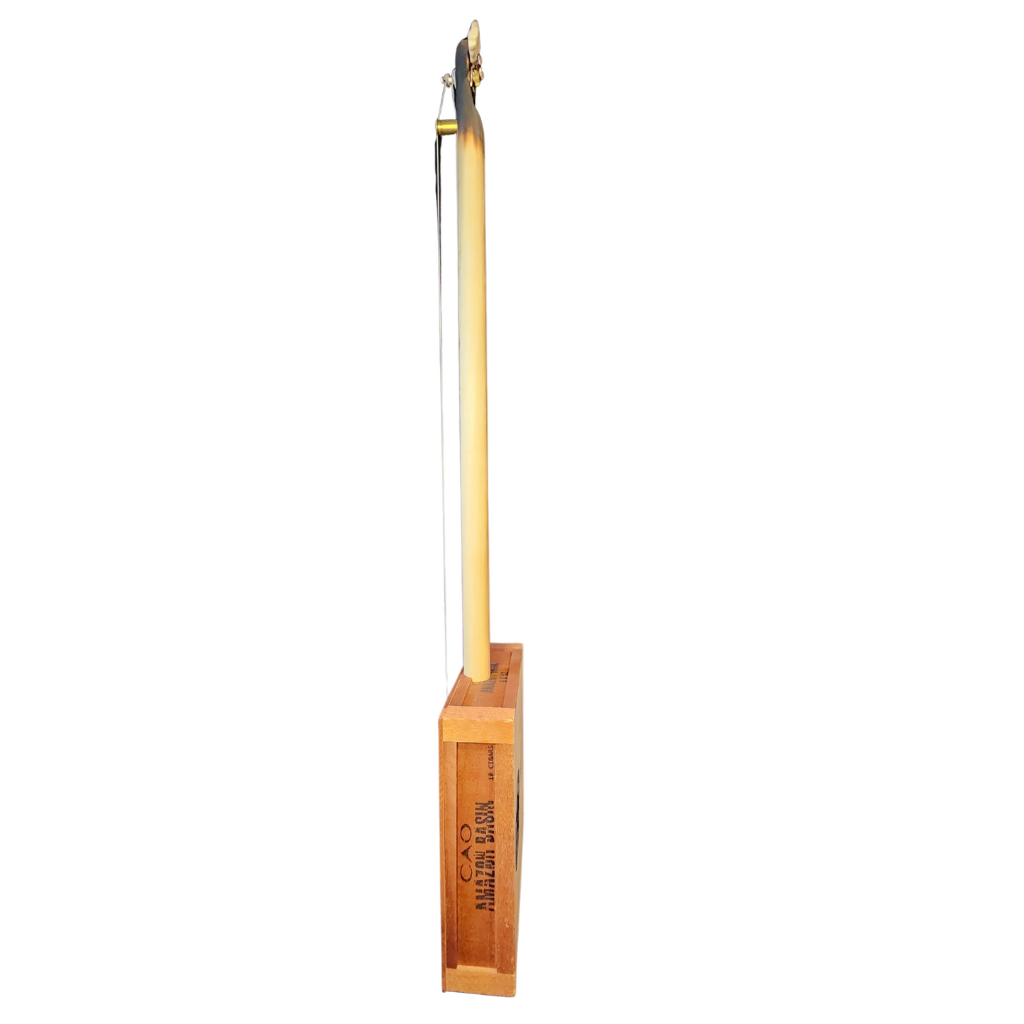 "Jungle Slasher" Premium Cigar Box Bullet Banjo