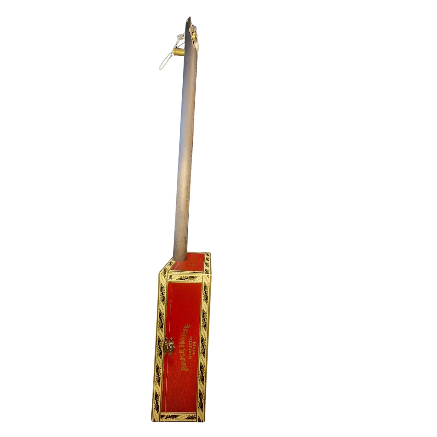 "Brick Slab" Mini Cigar Box Bullet Banjo