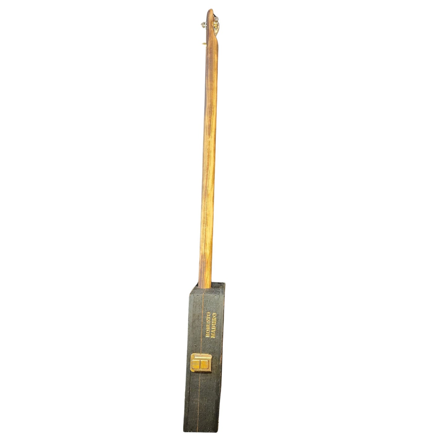 "Rough Cut" Premium Cigar Box Bullet Banjo