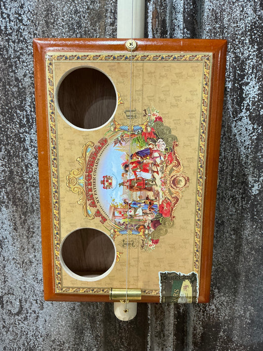 “The Royale” Premium Cigar Box Bullet Banjo