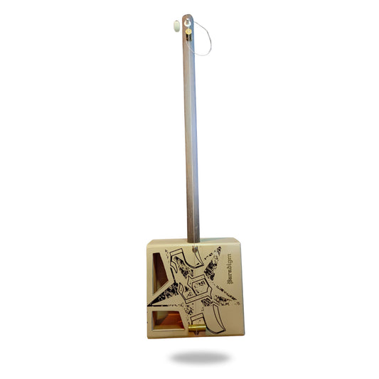 "Star Scroll" Mini Cigar Box Bullet Banjo