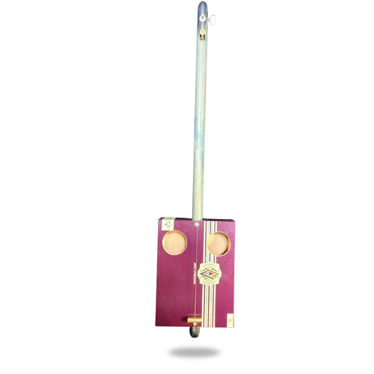 "Purple Plum" Regular Cigar Box Bullet Banjo