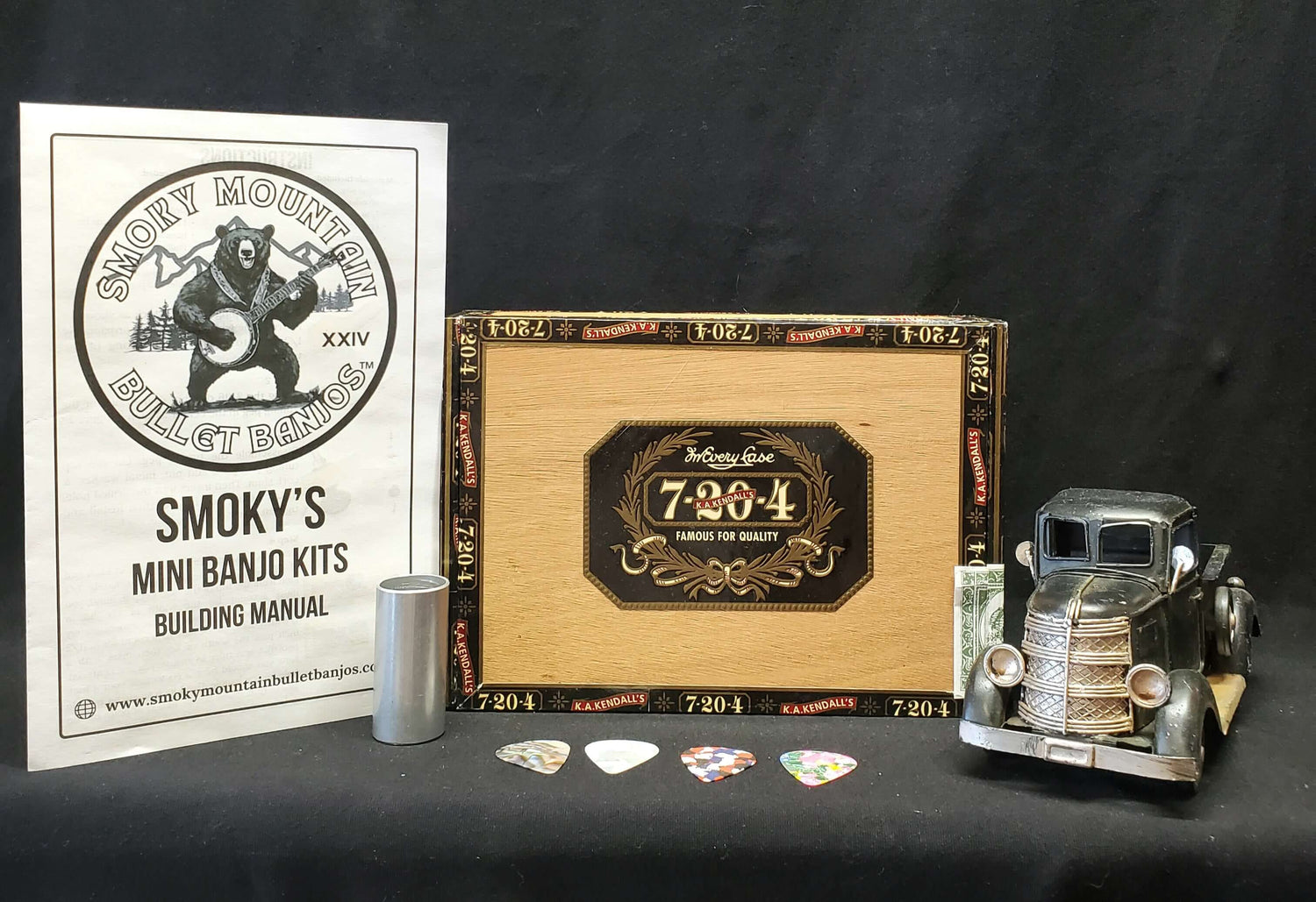 Build-a-Kit Cigar Box Banjo