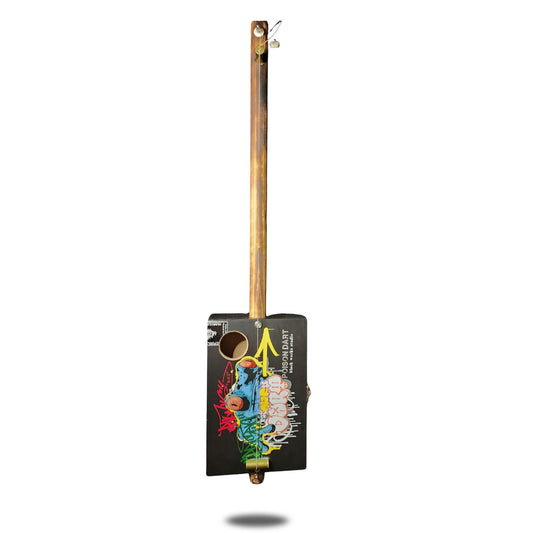 "Froggy" Mini Cigar Box Bullet Banjo