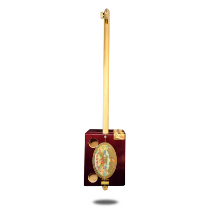 "Tropical Paradise" Premium Cigar Box Bullet Banjo