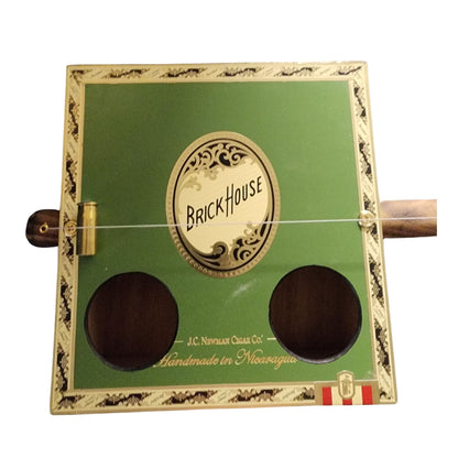 "Greenhouse" Regular Cigar Box Bullet Banjo
