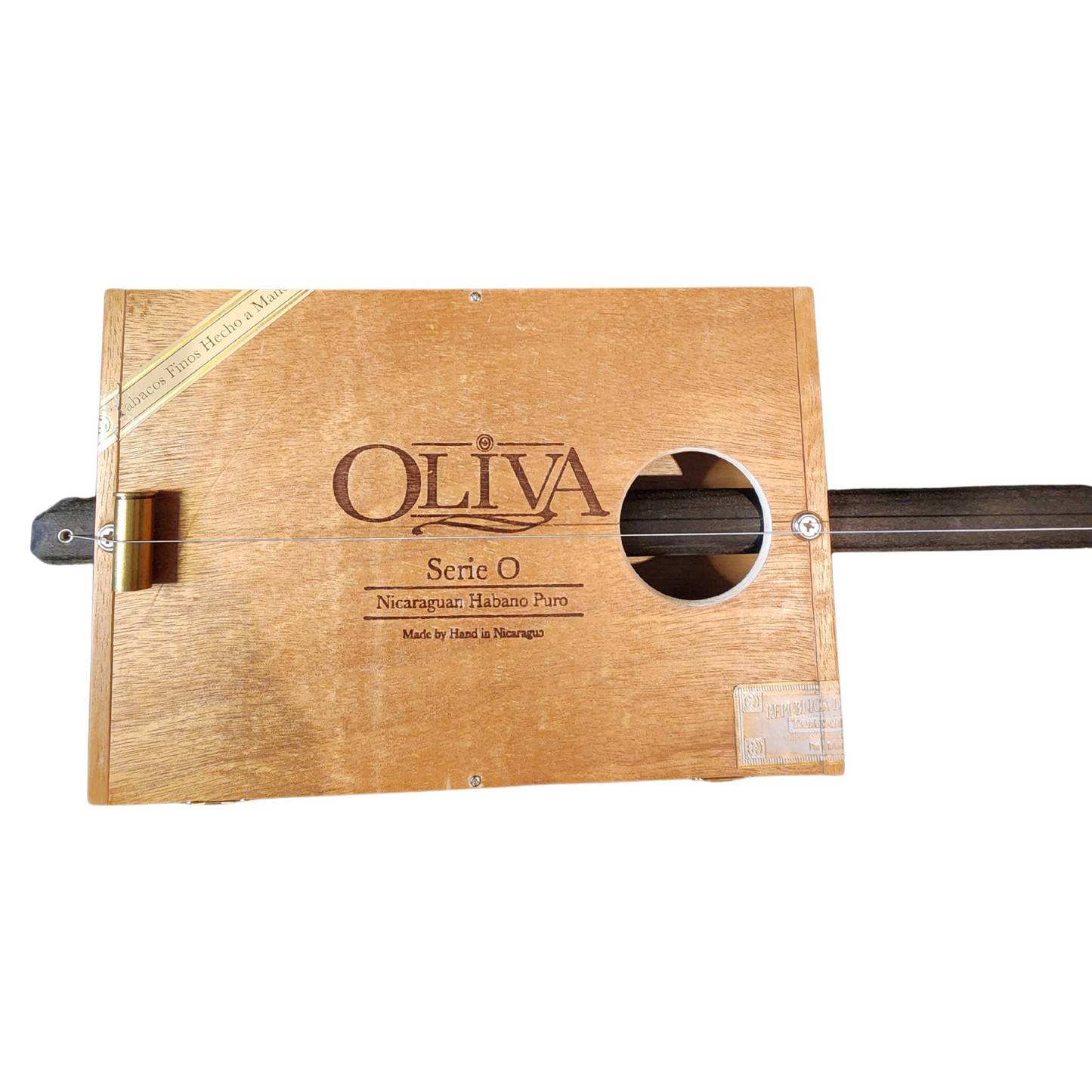 "Traditions" Regular Cigar Box Bullet Banjo