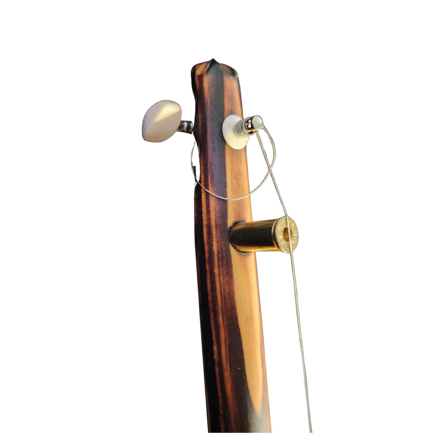 "Smooth Leaf" Regular Cigar Box Bullet Banjo