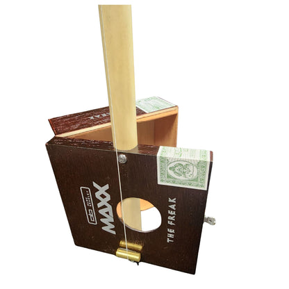 "Mad Maxx" Mini Cigar Box Bullet Banjo