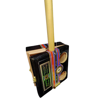 "The Strip" Premium Cigar Box Bullet Banjo