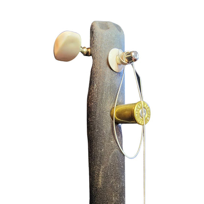 "Star Scroll" Mini Cigar Box Bullet Banjo