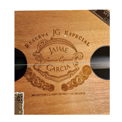 "Wood Panel" Regular Cigar Box Bullet Banjo