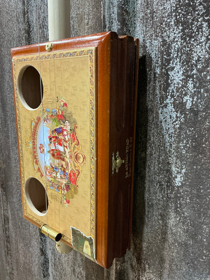 “The Royale” Premium Cigar Box Bullet Banjo