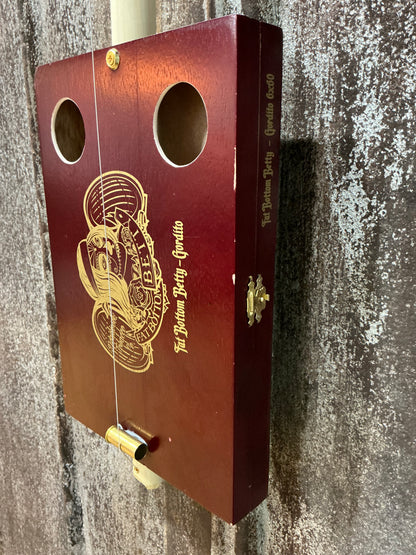 "Rock-a-Billy" Premium Cigar Box Bullet Banjo