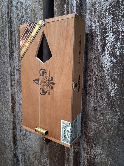 "Golden Arrow" Premium Cigar Box Bullet Banjo
