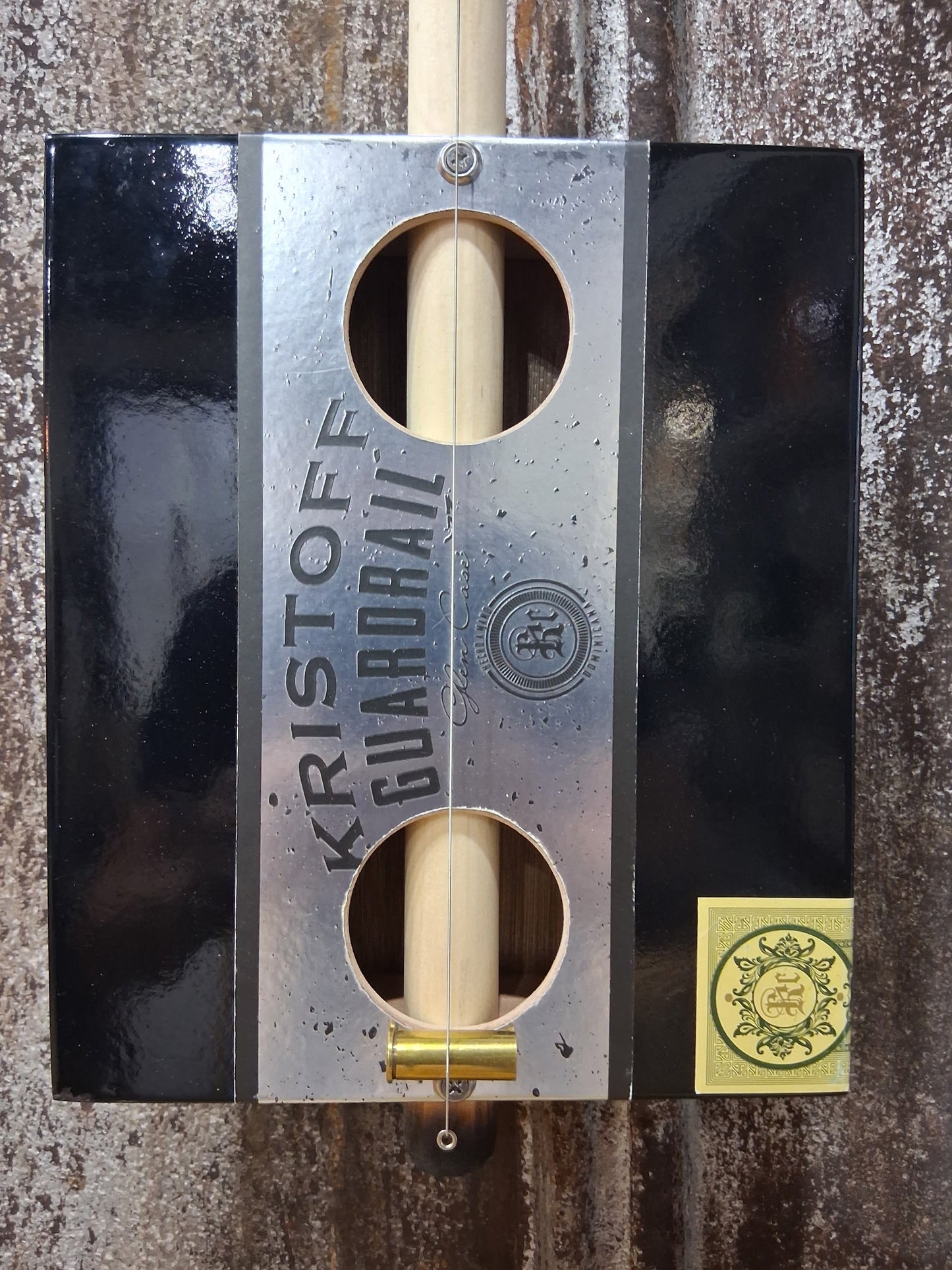 "Tweedy" Premium Cigar Box Bullet Banjo