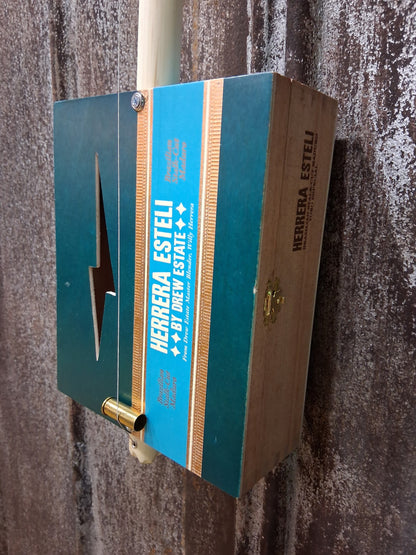 "Given Energy" Premium Cigar Box Bullet Banjo