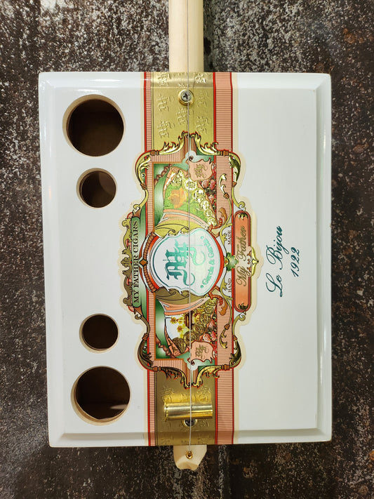 "Royal Relic" Premium Cigar Box Bullet Banjo