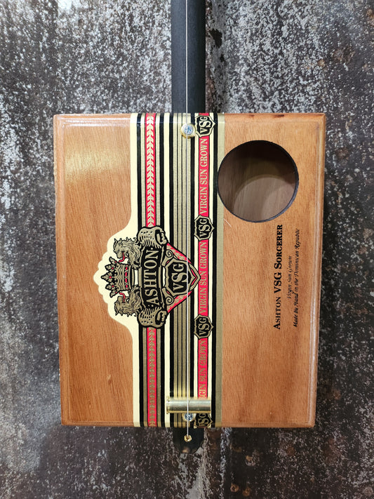 "Crown Nomad" Regular Cigar Box Bullet Banjo