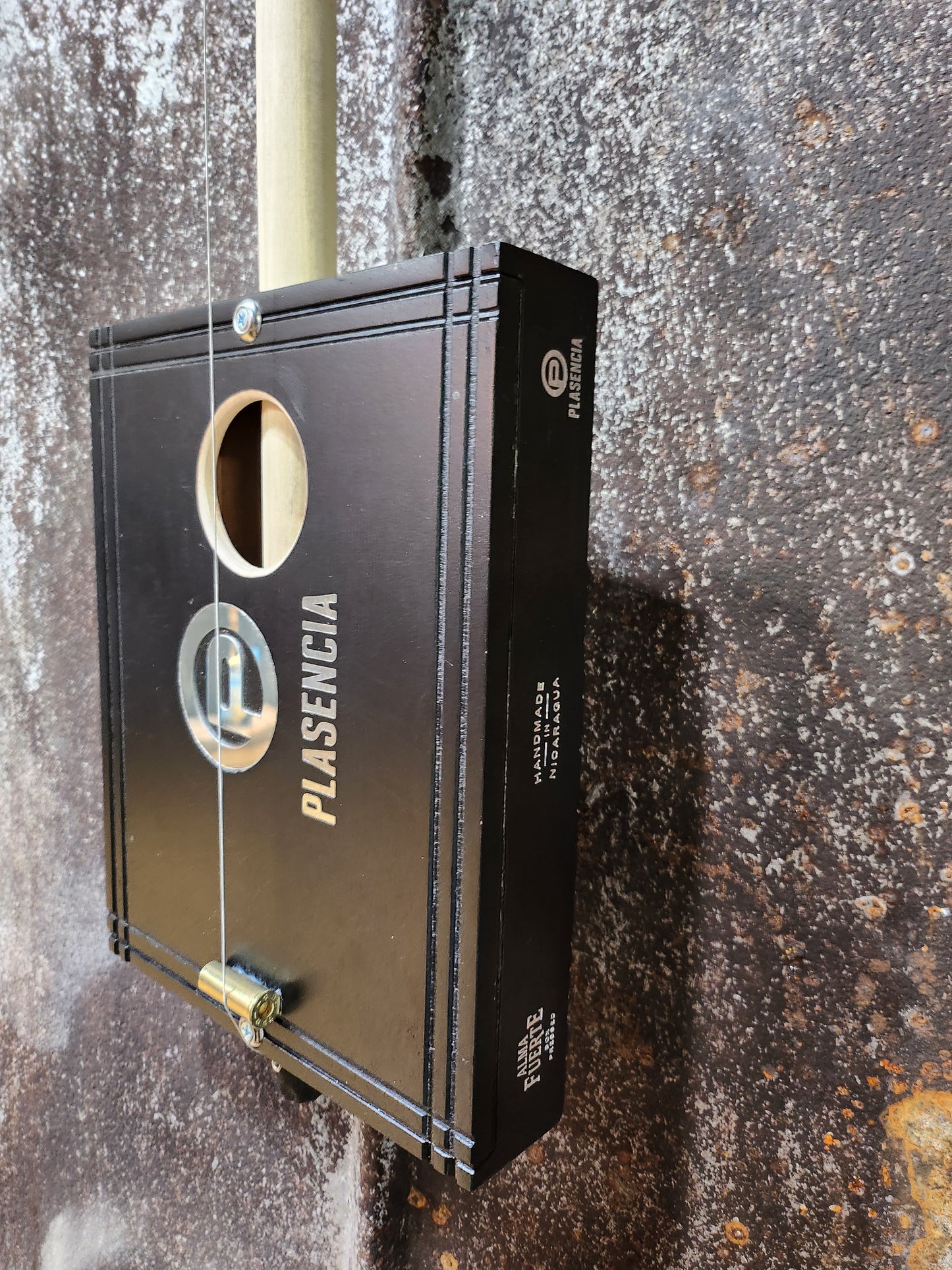 "The Matchstick" Premium Cigar Box Bullet Banjo