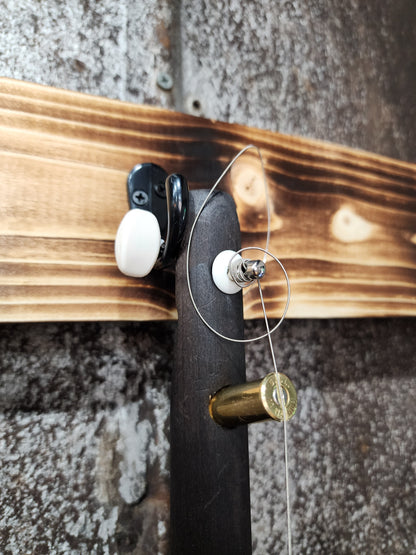 "Mint Chocolate Java" Mini Cigar Box Bullet Banjo