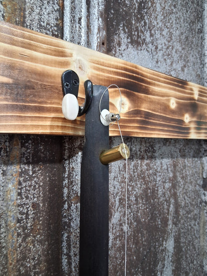 "Lush Lands" Premium Cigar Box Bullet Banjo