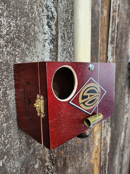 "Pocket Rocket" Mini Cigar Box Bullet Banjo