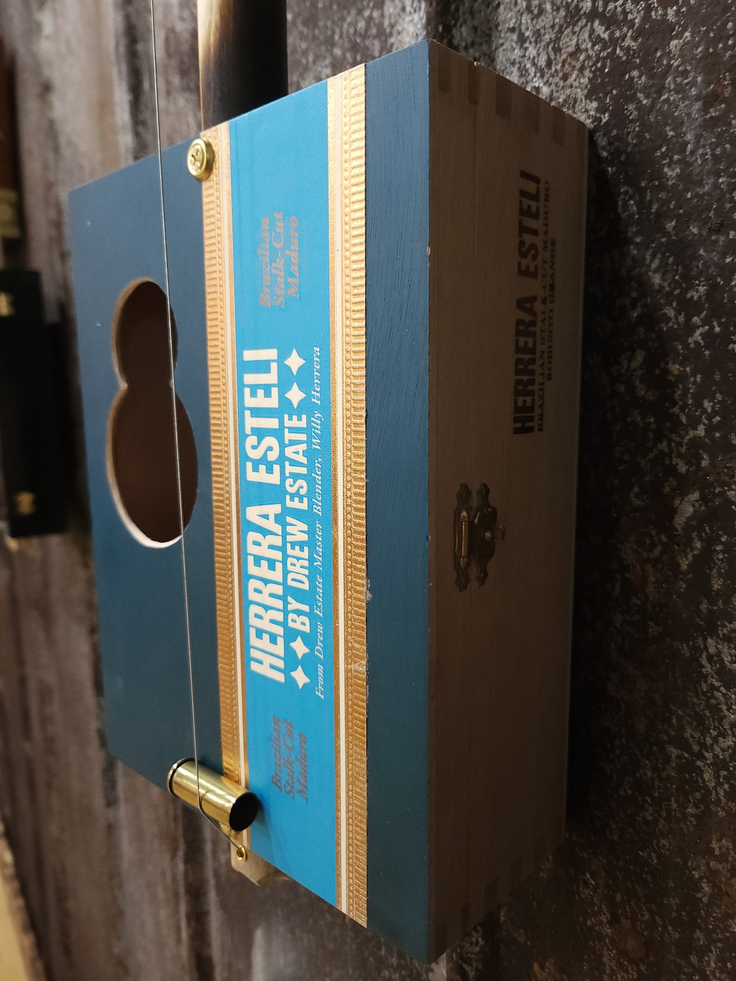 "Lil Mickey" Premium Cigar Box Bullet Banjo