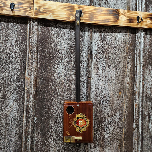 "Poly Starliner" Mini Cigar Box Bullet Banjo