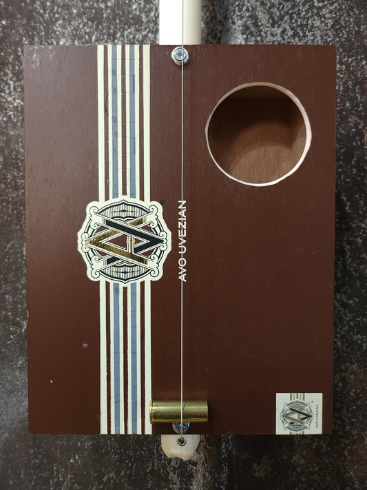"Tuned Diddler" Regular Cigar Box Bullet Banjos