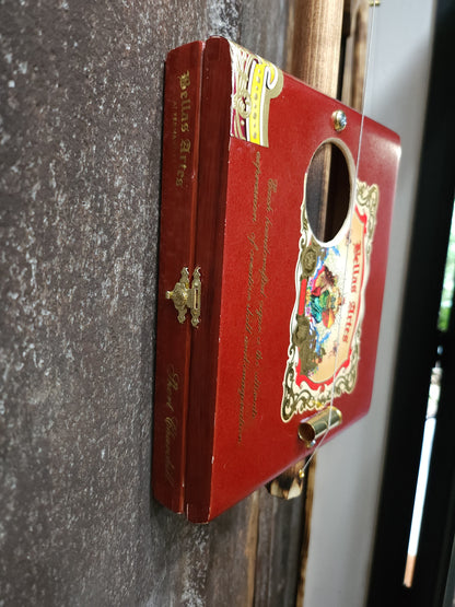 "Consort" Mini Cigar Box Bullet Banjo