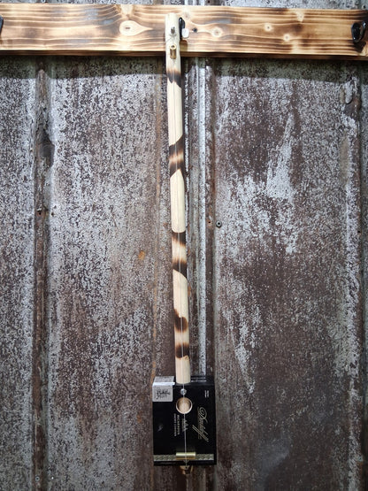"Lil' Kickbox" Electric Cigar Box Bullet Banjo