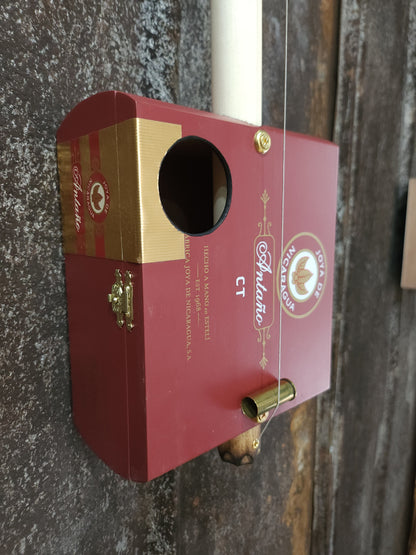 "Little Nibbles" Mini Cigar Box Bullet Banjo
