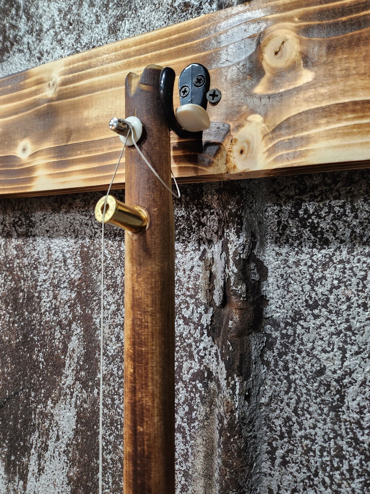 "Slappin Ashton" Mini Cigar Box Bullet Banjo