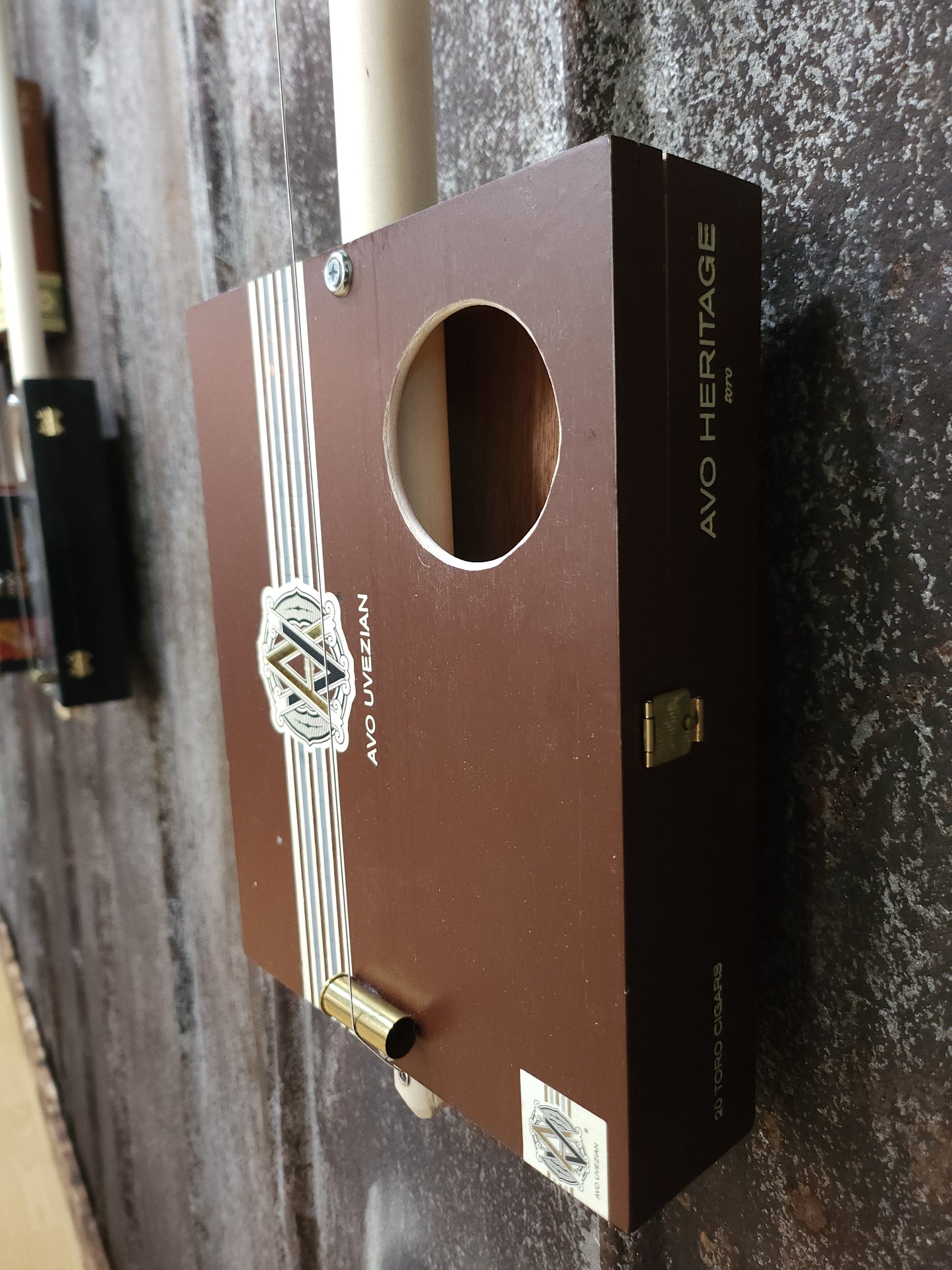 "Tuned Diddler" Regular Cigar Box Bullet Banjos