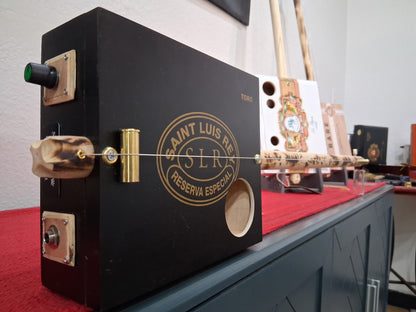 "The Garden Path" Electric Cigar Box Bullet Banjo