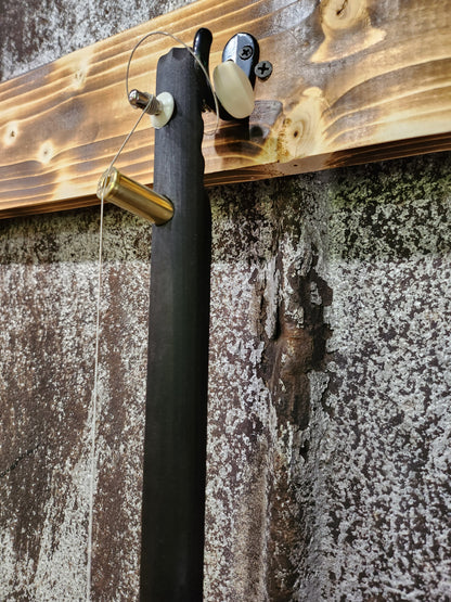 "Simple Wood" Regular Cigar Box Bullet Banjo