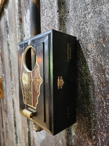 "Nemean Lion" Mini Cigar Box Bullet Banjo
