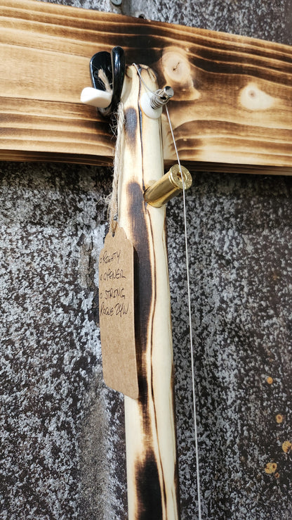 "Forest Talker" Mini Cigar Box Bullet Banjo