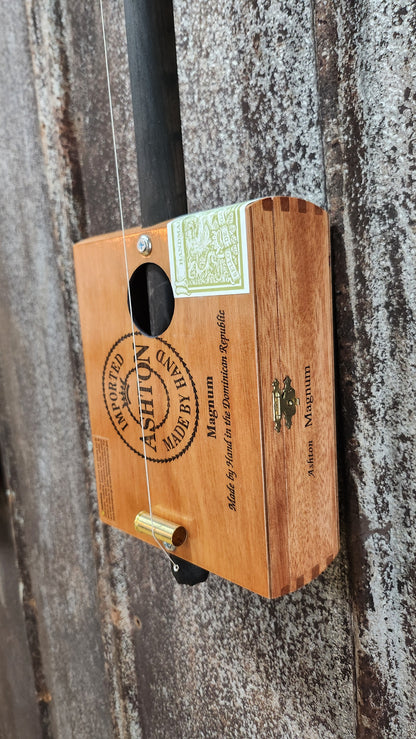 "That Simple" Mini Acoustic Cigar Box Bullet Banjos
