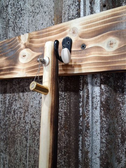 "Cue Vegas" Premium Cigar Box Bullet Banjo