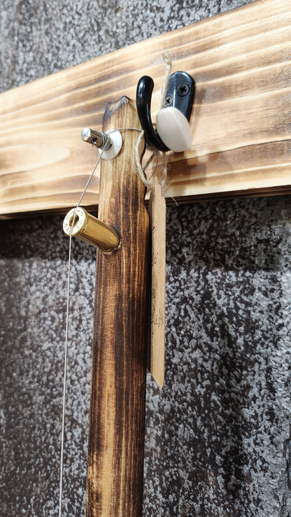"Slight Transition" Premier Acoustic Cigar Box Bullet Banjo